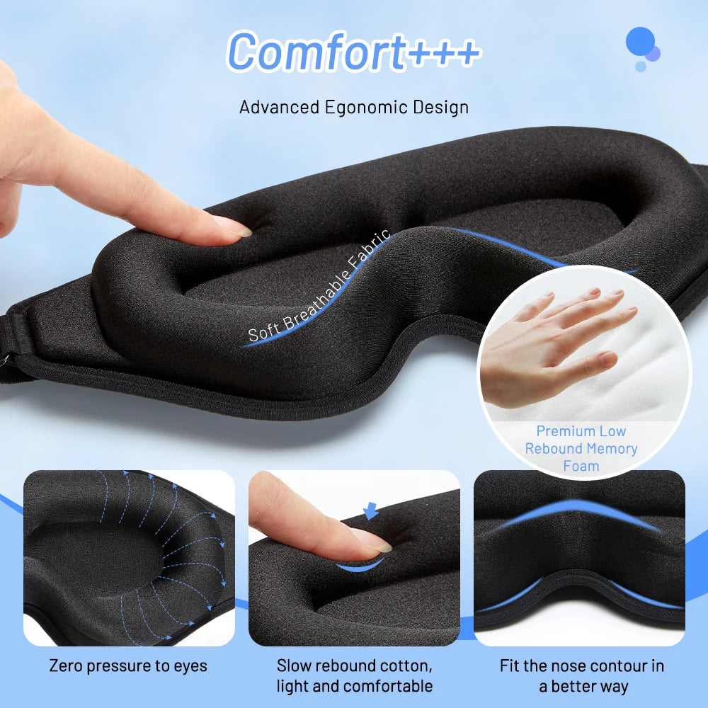 DreamCloud™ 3D Memory Foam Sleep Mask™