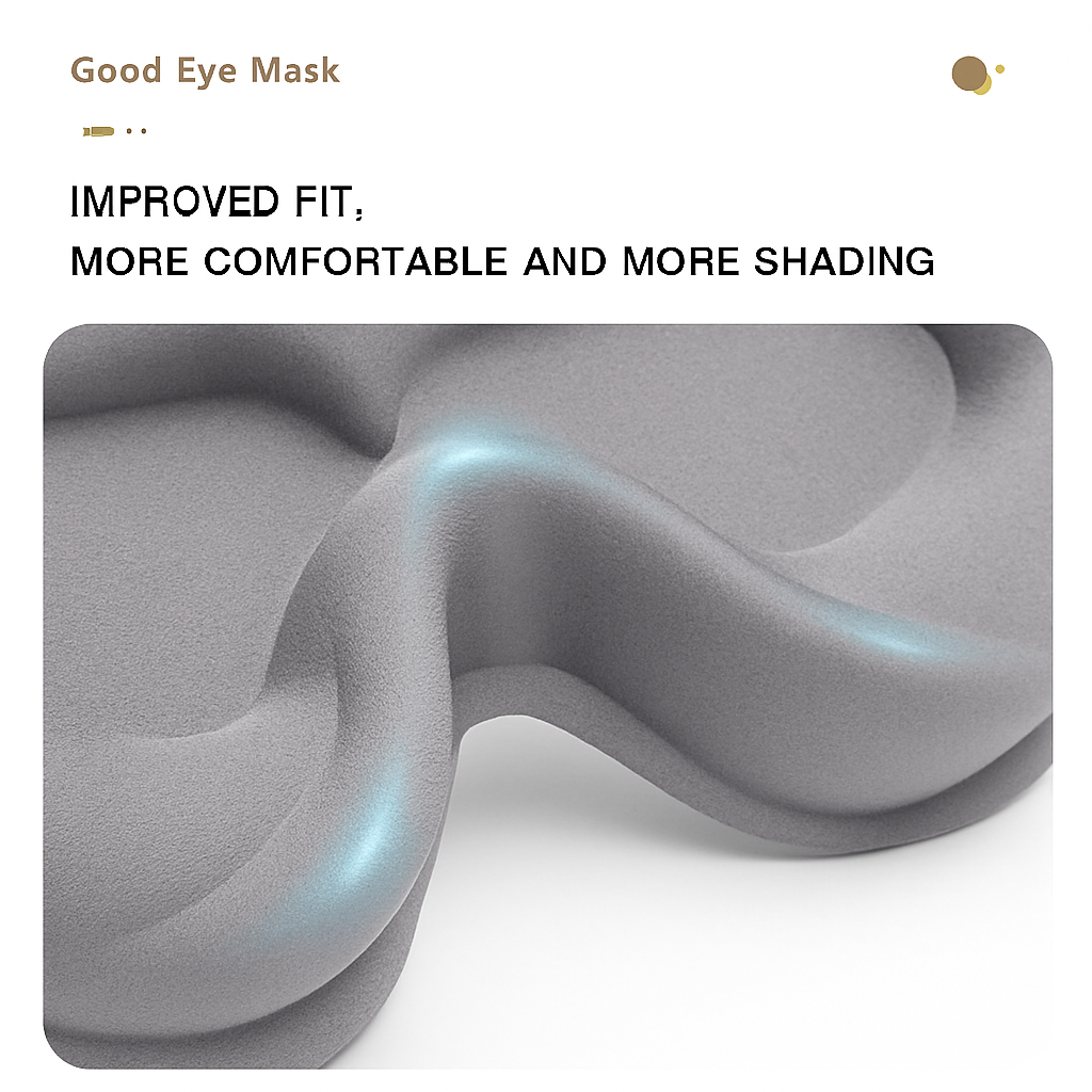 DreamCloud™ 3D Memory Foam Sleep Mask™