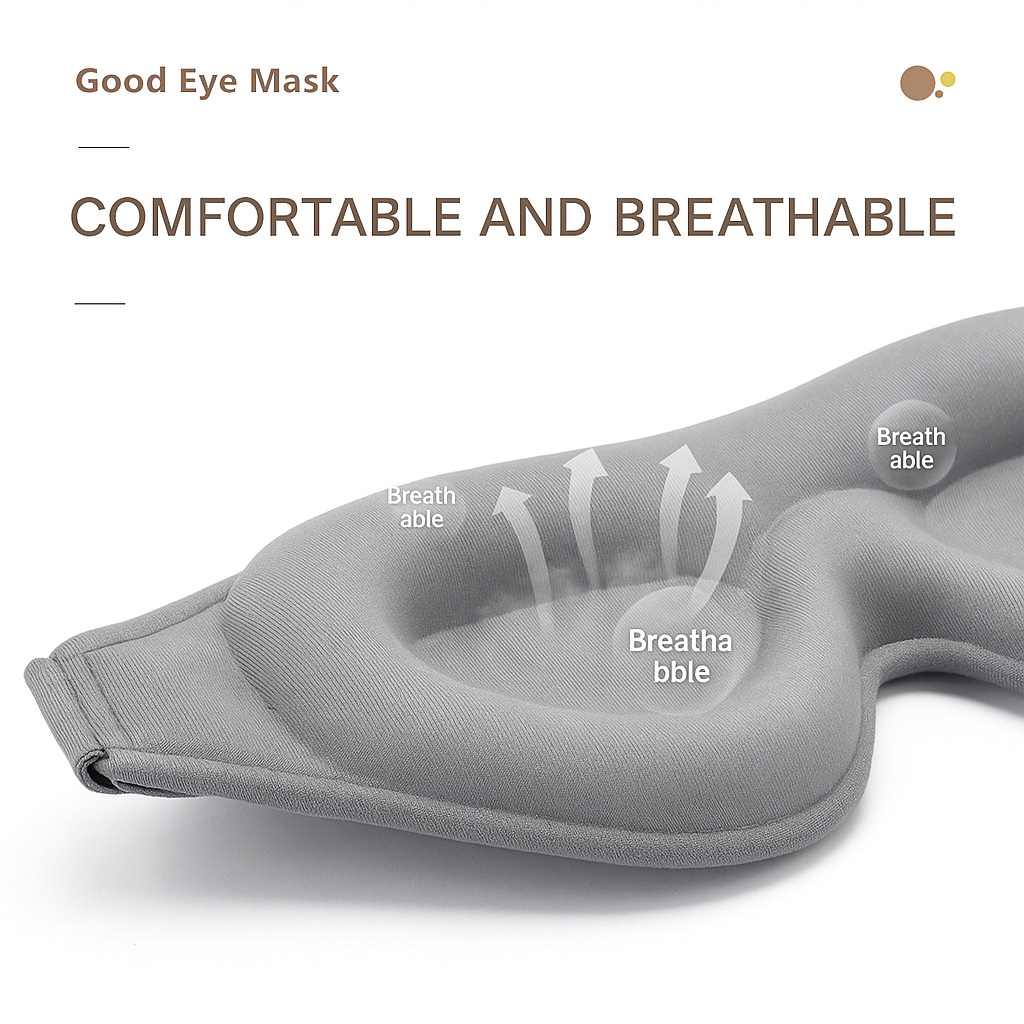 DreamCloud™ 3D Memory Foam Sleep Mask™